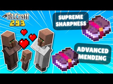 How to make a VILLAGER BREEDER + REROLLER in RLCraft 2.9.3!