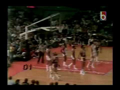 1977 NBA Playoffs: Portland Trail Blazers vs. LA Lakers (4th Quarter)
