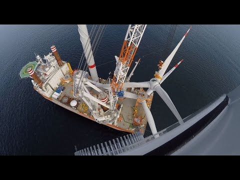 Wikinger Offshore Wind Farm Installation - Full Length