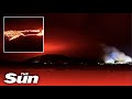 Iceland volcano: Huge red plume over Reykjavik as Fagradalsfjall erupts