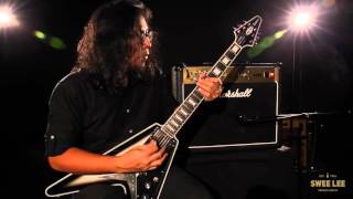 Video thumbnail for Quick Riffs: Epiphone Ltd Ed Brent Hinds Signature Flying V Custom by Swee Lee