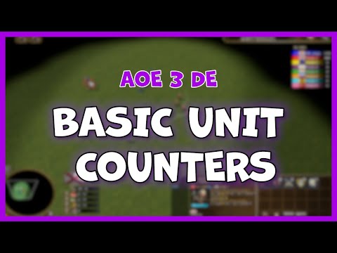 AOE 3 basics for beginners: Unit counters