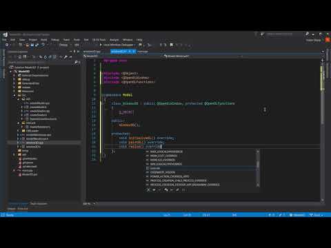 2019 Episode 10 : Qt OpenGL Window