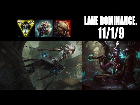 Patch 7.10 Lane Dominance Camille vs. Ekko--11/1/9--Diamond V--Ranked Solo Q