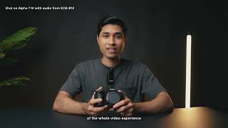 Video thumbnail for Sony ECM-B10 Microphone | Tiny but Mighty by Sony Electronics Asia Pacific