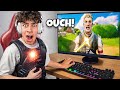Playing Fortnite But I Feel REAL PAIN