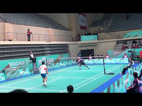 2018 Macau Open MS Lee Hyun Il vs Lu Guangzu excellent angle 60FPS 1080P Highlight