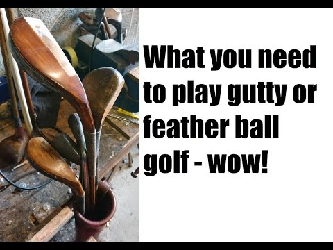 What's In The Bag ?? - for late 1800s Gutty Golf