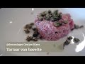 Gertjan Kiers maakt tartaar van bavette