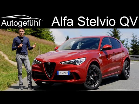 new Alfa Stelvio Quadrifoglio FULL REVIEW Facelift 2020 Alfa Romeo Stelvio QV SUV - Autogefühl