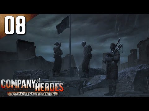 Liberation of Caen: 100% (Expert) Walkthrough Part 8 - Caen: Storm Front (No Commentary)