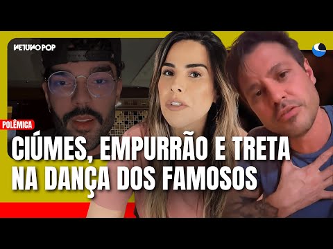 Fight on Dancing with the Stars: Dado Dolabella pushes Luan Pereira out of jealousy of Wanessa Ca...