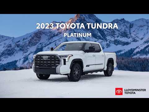 2023 Toyota Tundra 4x4 Crewmax Platinum in White for sale at Lloydminster Toyota in Lloydminster, AB