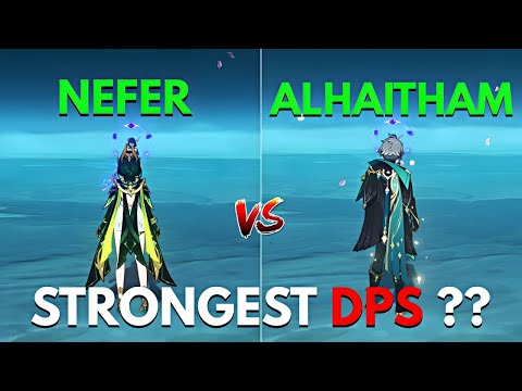 Nefer vs Alhaitham! Who is the Best? Genshin Impact