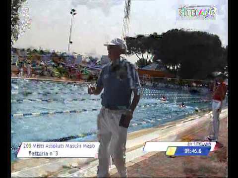 Serie 3 dei 200 Misti  Assoluti Maschi Master - 11 Memorial Andrea Bettiol