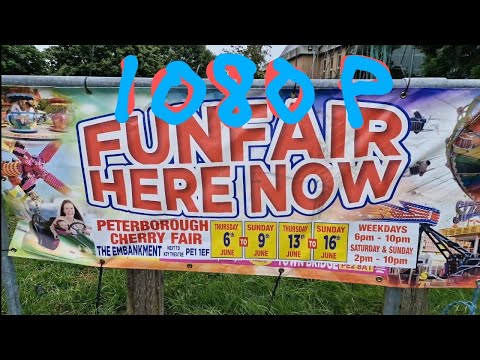 '1080p' Peterborough Fun Fair Thursday New Rides - June 2024