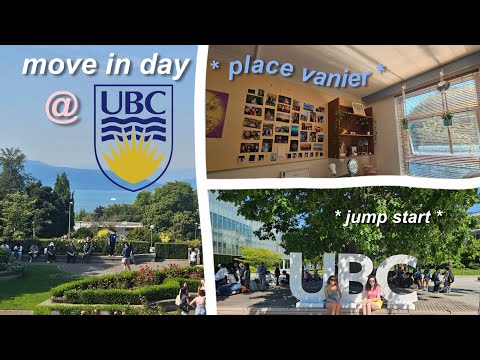 move in day @ UBC Vancouver! | place vanier residence | Cassie Creates