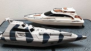 Problems with an RC boat with a jet motor. How to troubleshoot battery and stuck motor problems.