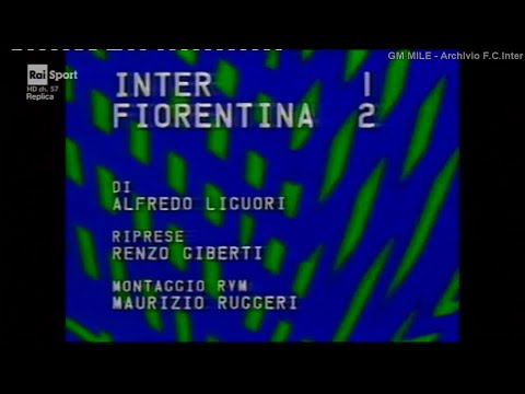 1978-79 (30th - 13-05-1979) INTER-Fiorentina 1-2 [Muraro, Sella, Restelli] DomenicaSprint RaiSport