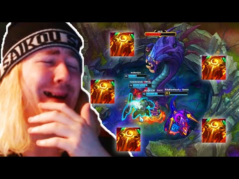 League of Legends but it's the 5 Sunfire Baron Nashor microwave