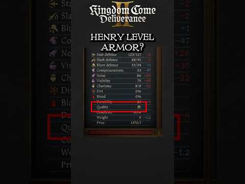 Find The Only HENRY Level Armor In Kingdom Come Deliverance 2 | KCD 2 Guide Under 30 Seconds
