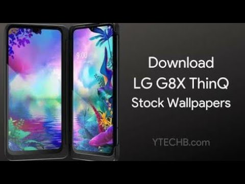 LG G8X ThinQ Stock Wallpapers [FHD+]with download link