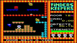 [Amstrad CPC] Finders Keepers - Longplay