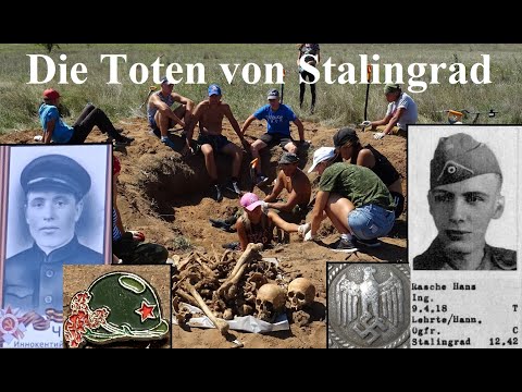 They dig up the dead and missing in Stalingrad - Search for the dead and missing of 1942-43