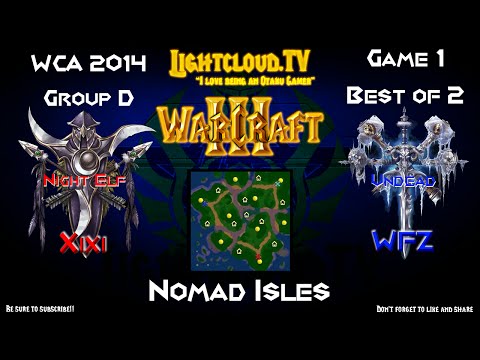 WarchiefRich (NE) VS WFZ (UD) - WC3 G1 - WCA Group D