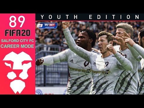 Fifa 20 Youth Academy Career Mode Ep 89 - SEAGOAL!! - Salford City - Youth Edition