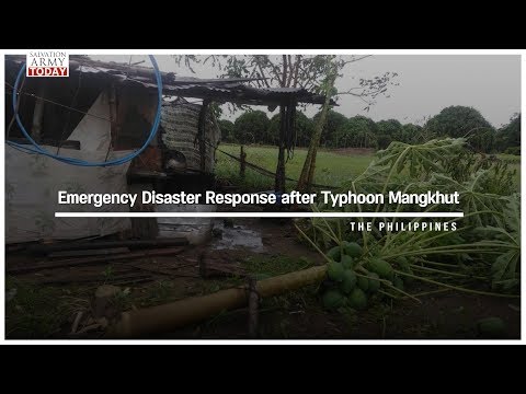 Salvation Army Today - 09.20.2018 - Emergency Disaster Response after Typhoon Mangkhut