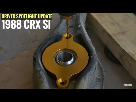 How to Install BLOX Spherical RTA Bushings Without a Press - Honda CRX Si Update