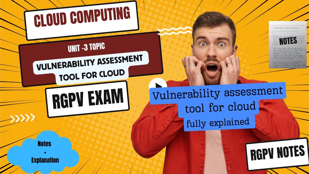 Vulnerability assessment tool for cloud  ?  cloud computing  unit 4 || rgpv exam ,rgpv notes