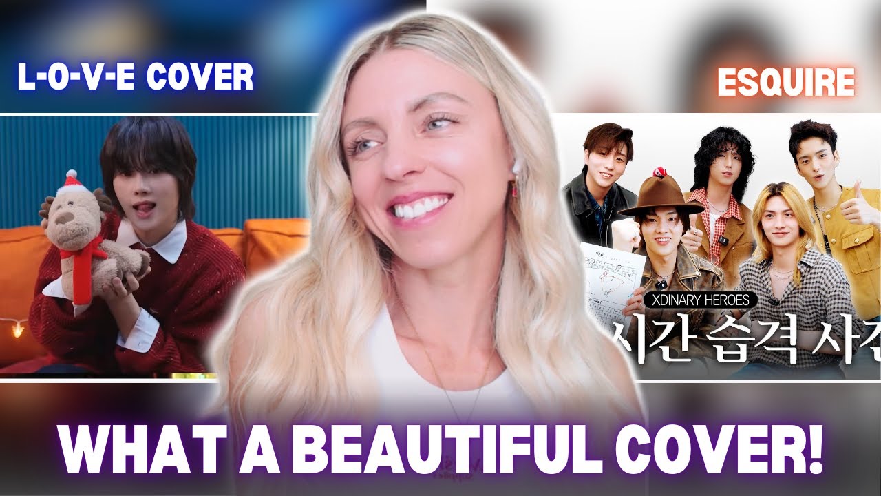 Xdinary Heroes REACTION 🤯 Jungsu ‘L-O-V-E’ Cover + Chaos Comedy Band Challenge 😂