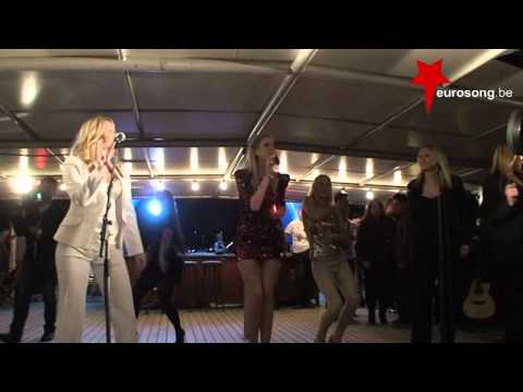 Croatia Daria Kinzer Live Performance Dutch Party Eurovision Düsseldorf 2011