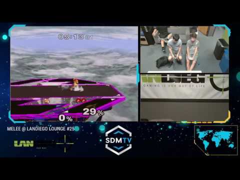 Melee @ LDL #25 - SSBM-T | TinoJoe vs. Lock - Singles LF - Melee