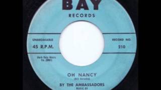 Ambassadors - Oh Nancy - Bay 210 / 211 - 1963