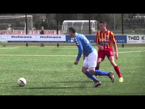 Leon scoort de 1-1 tegen Juliana '31