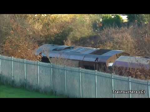 DB Cargo Class 66 No. 66092 on 6J46 Peak Forest - Salford Hope St @ Denton Jn on 28.11.17 - HD