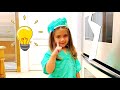 Nastya finge ser mãe Nastya finge ser mãe