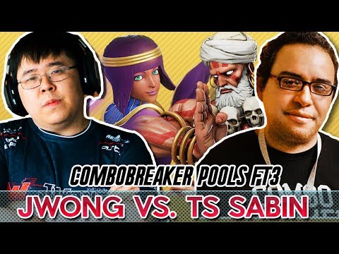 Justin Wong (Menat) vs. TS Sabin (Dhalsim) FT3 Losers Pools - Combo Breaker 2019 [1080p/60fps]