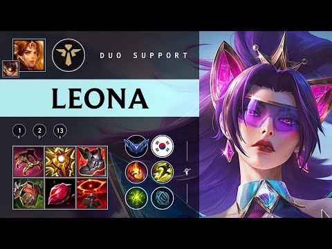 Leona Support vs Alistar - KR Diamond Patch 25.22