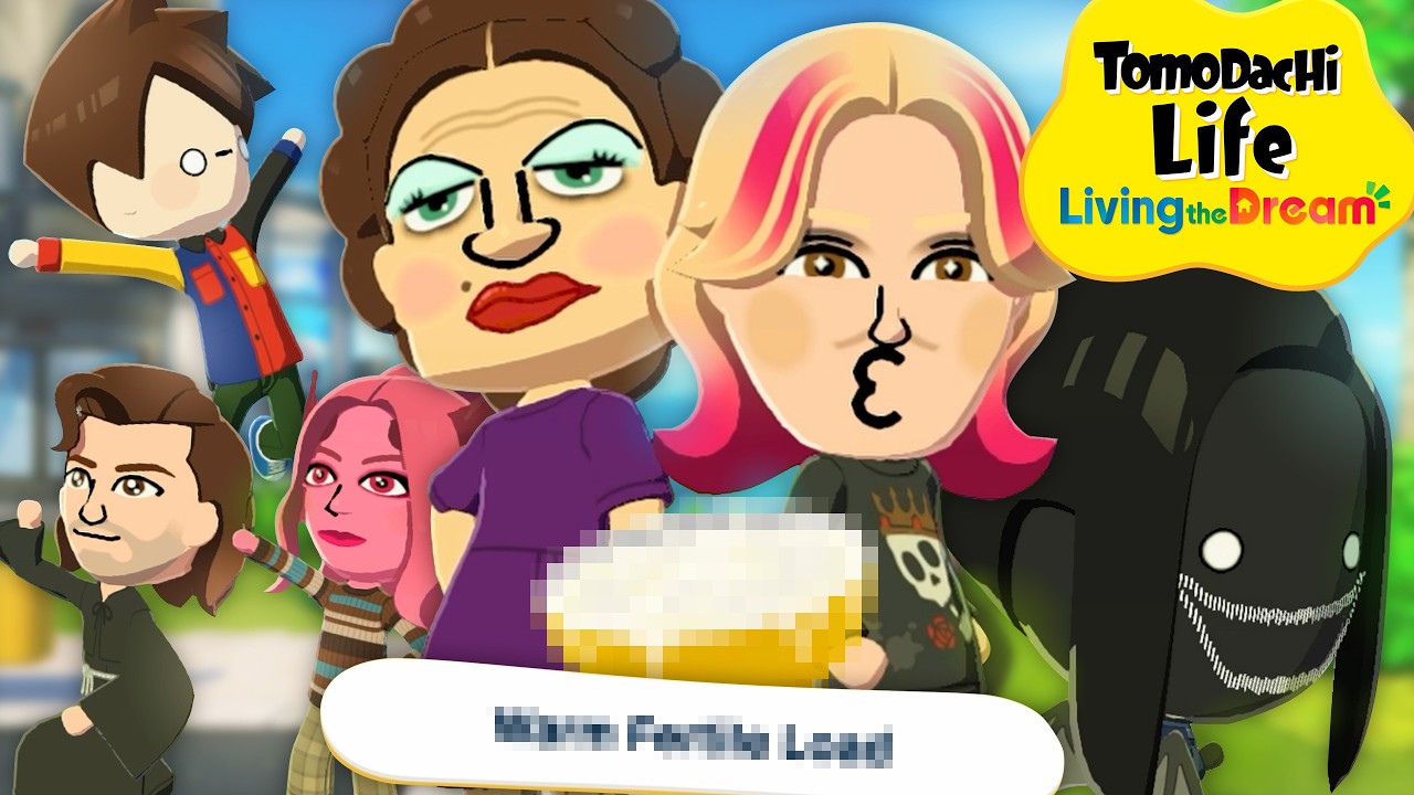 Things are getting a BIT TOO WEIRD in TOMODACHI LIFE LIVING THE DREAM...