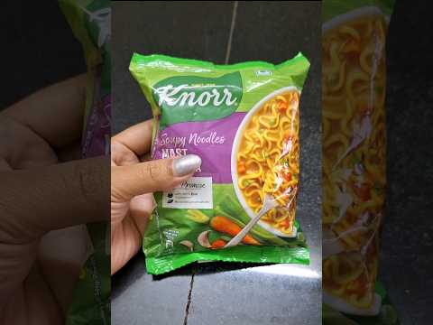 Knorr's Mast Masala Soupy Noodles #shortvideos
