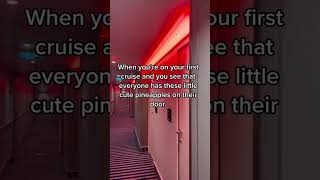 Everyone Has A Pineapple On Their Door On My Cruise 🥴 #cruise #cruiseship #virginvoyages #pineapple