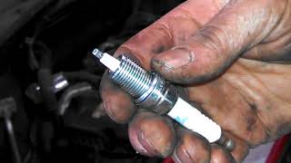Spark plug replacement 2008 Dodge Nitro 4.0L V6 R/T . Install, remove or replace