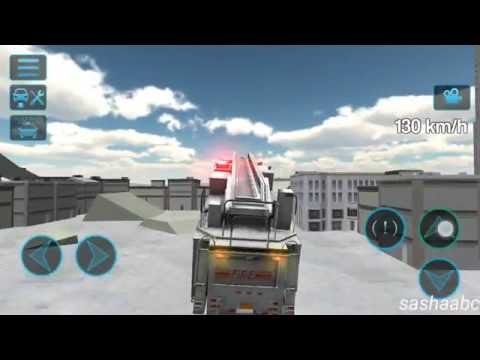 fire truck driving 3D обзор игры андроид game rewiew android