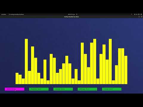 Sorting Visualizer Demo