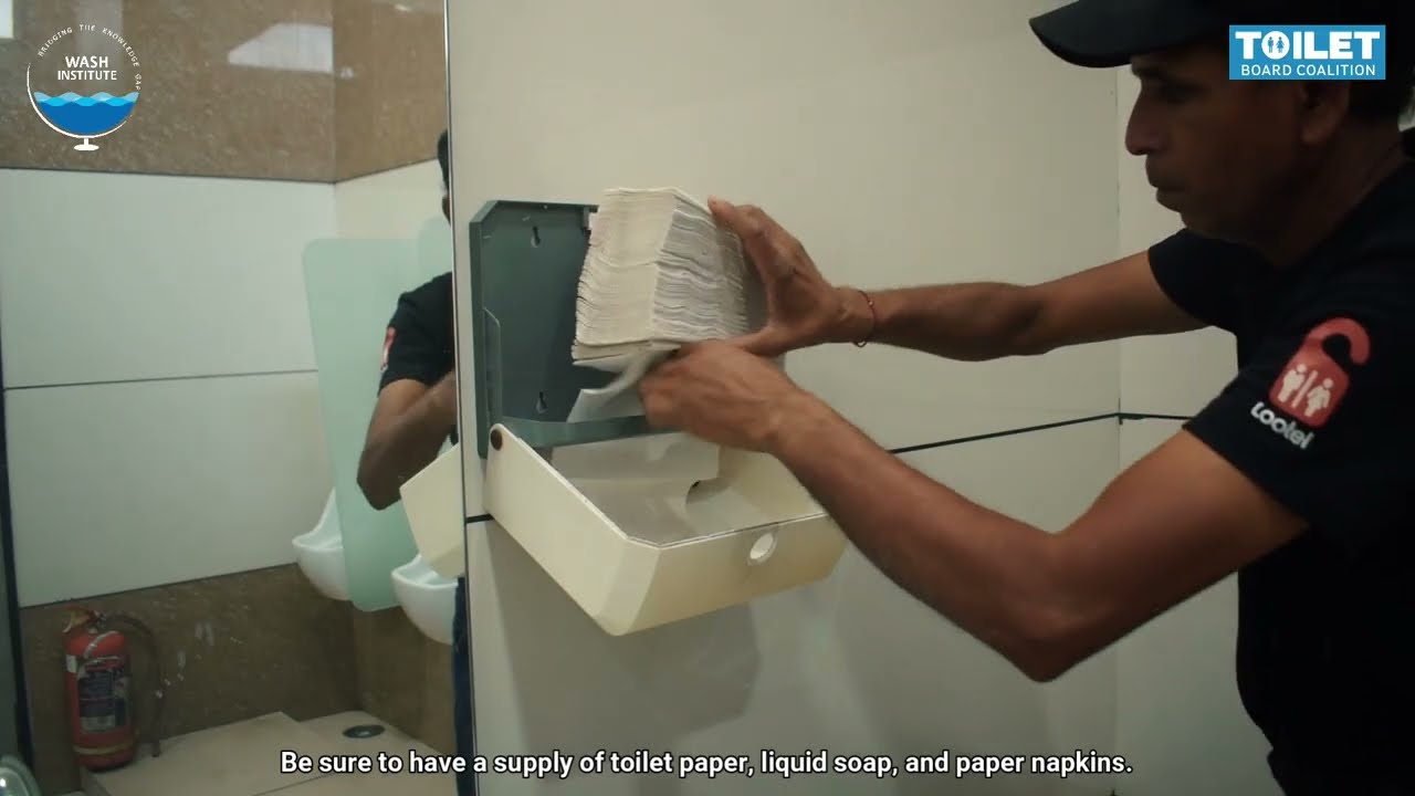 Training modules for Public Toilet Operators - Cleaning Procedure