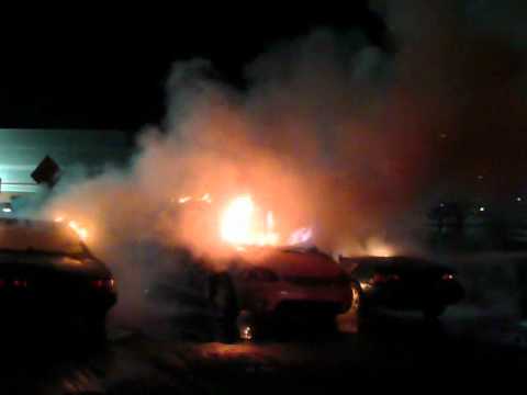 U-Crest FD Multi Vehicle Fire Drill